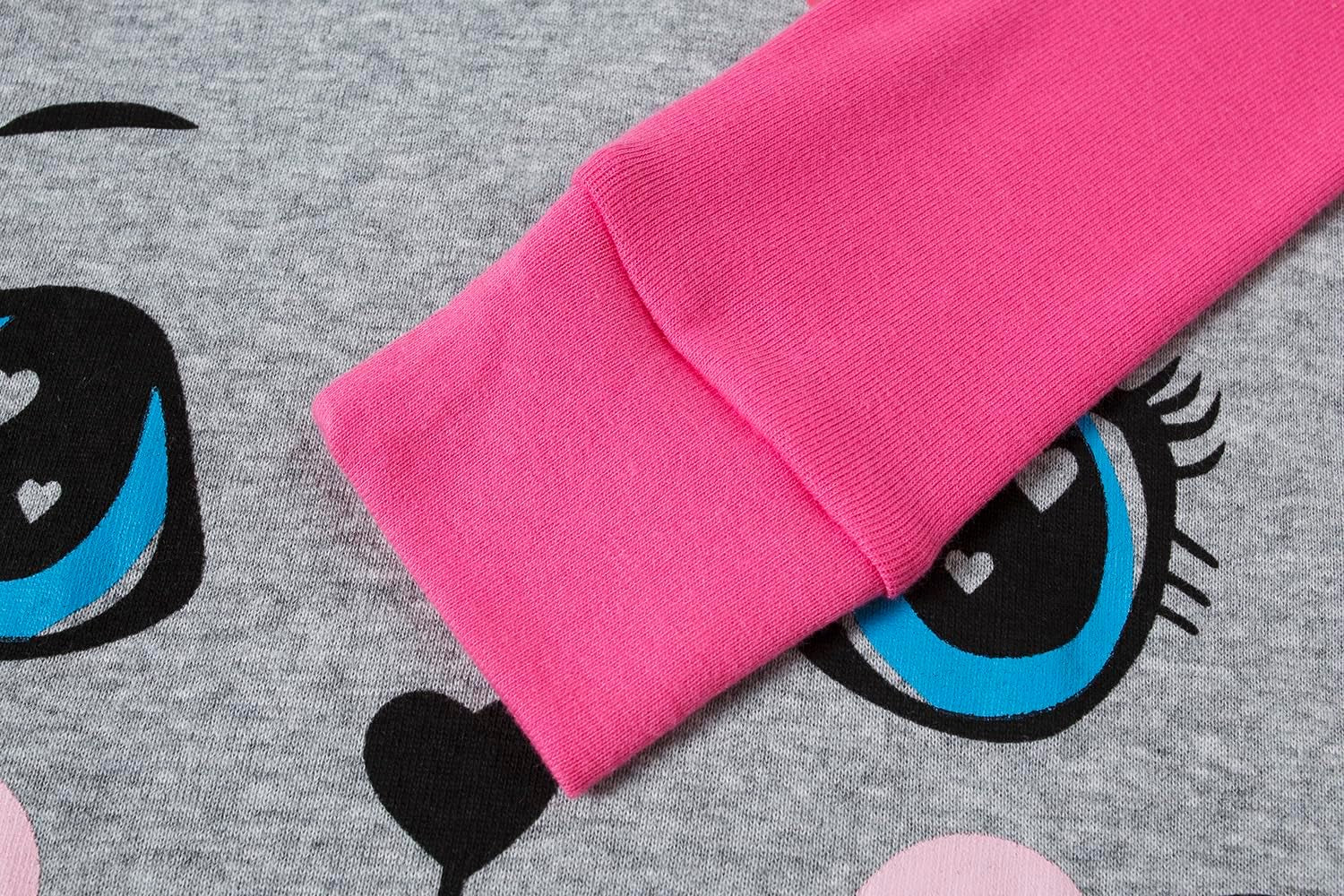 Boys and Girls Soft Pajamas 100% Cotton Toddler Pjs Long Sleeve Kid Sleepwear Sets