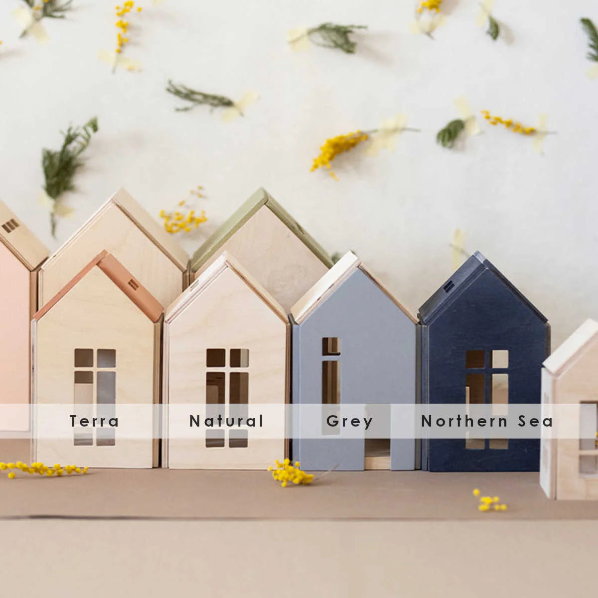 Magnetic Wooden Doll House, Medium