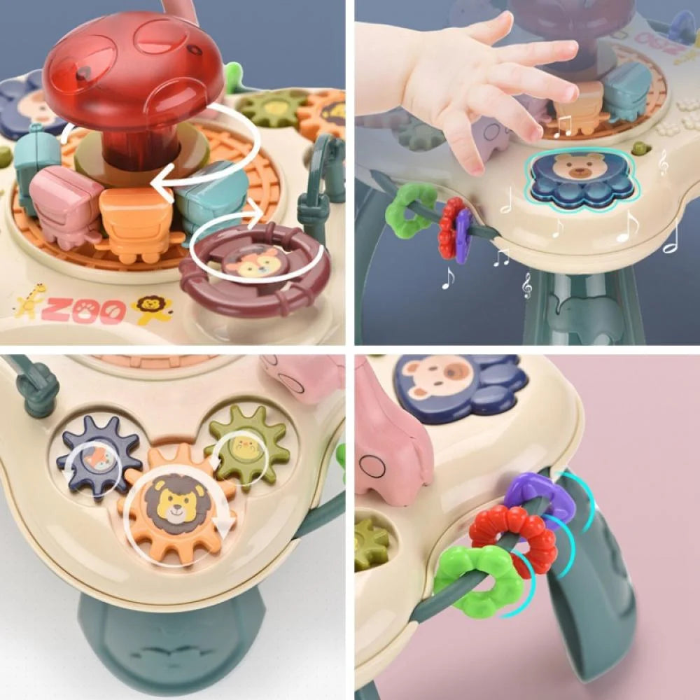 Baby Toys Musical Activity Table for 1 2 3 Year Old Boys Girls Gifts Toddler Infant Educational Learing Toys