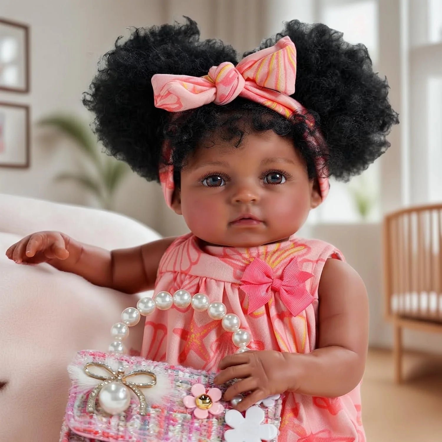 Lifelike Reborn Baby Dolls 20 Inch Newborn Baby Dolls Adorable Playful Real Life Baby Dolls with Gift Box for Kids Age 3+
