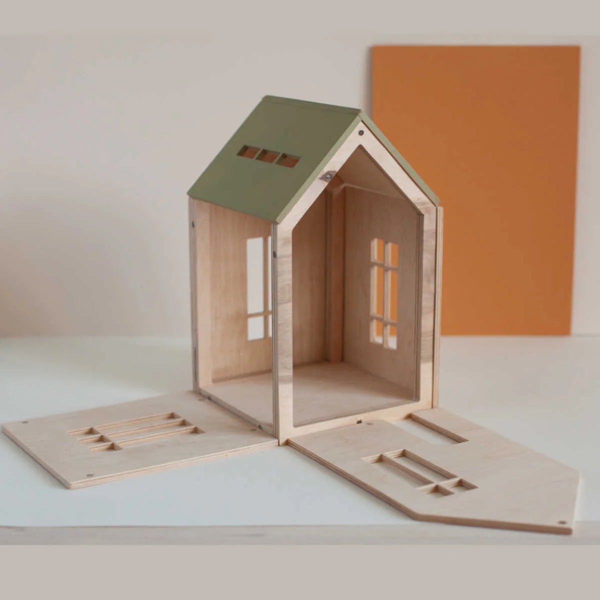 Magnetic Wooden Doll House, Large