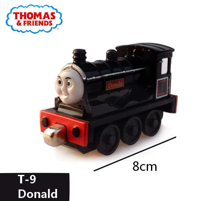 Original Thomas and Friends Lady Percy Mike Rosie Edward Donald Gorden Emily Oil Tank Truck Carriages Metal1:43Train Kids Boytoy
