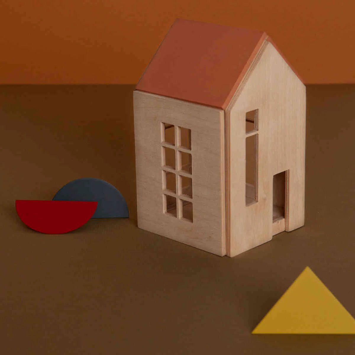 Magnetic Wooden Doll House, Medium