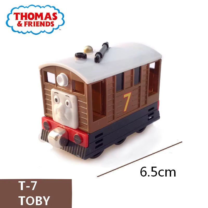 Original Thomas and Friends Lady Percy Mike Rosie Edward Donald Gorden Emily Oil Tank Truck Carriages Metal1:43Train Kids Boytoy