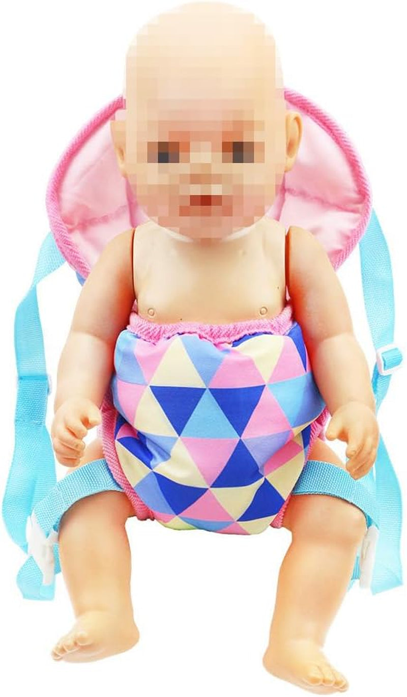 Baby Doll Carrier Doll Backpack Carrier for American Dolls 15 Inch to 18 Inch Dolls