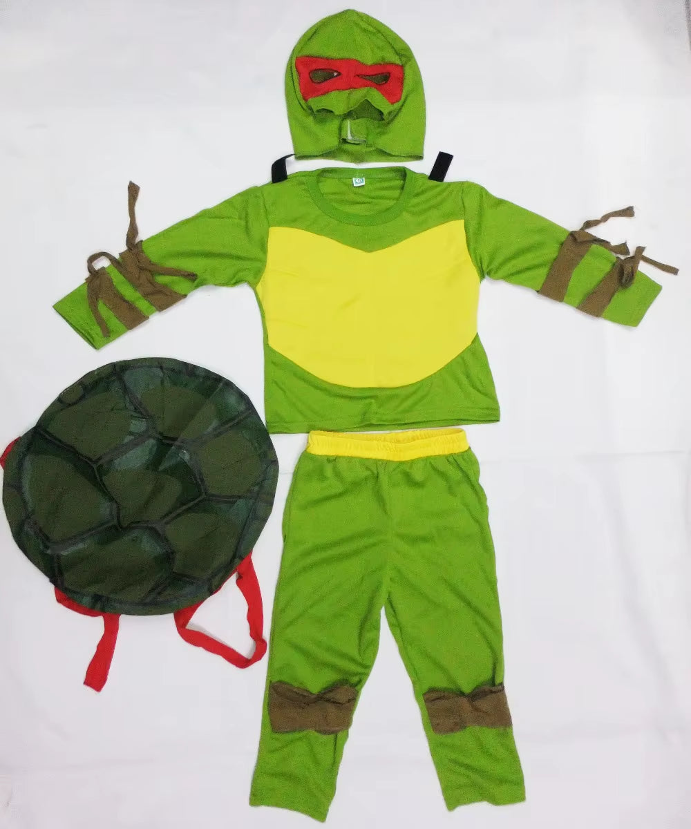 Three Styles 3-7 Years Cosplay Party Role Play Clothing Kid Leo/ Halloween Costume (Turtle Shell Can Be Activity)