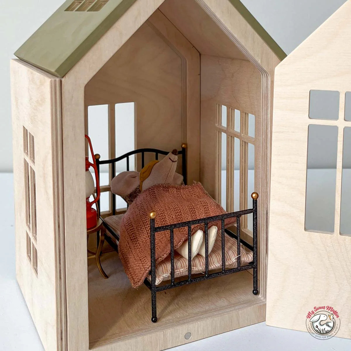 Magnetic Wooden Doll House, Large