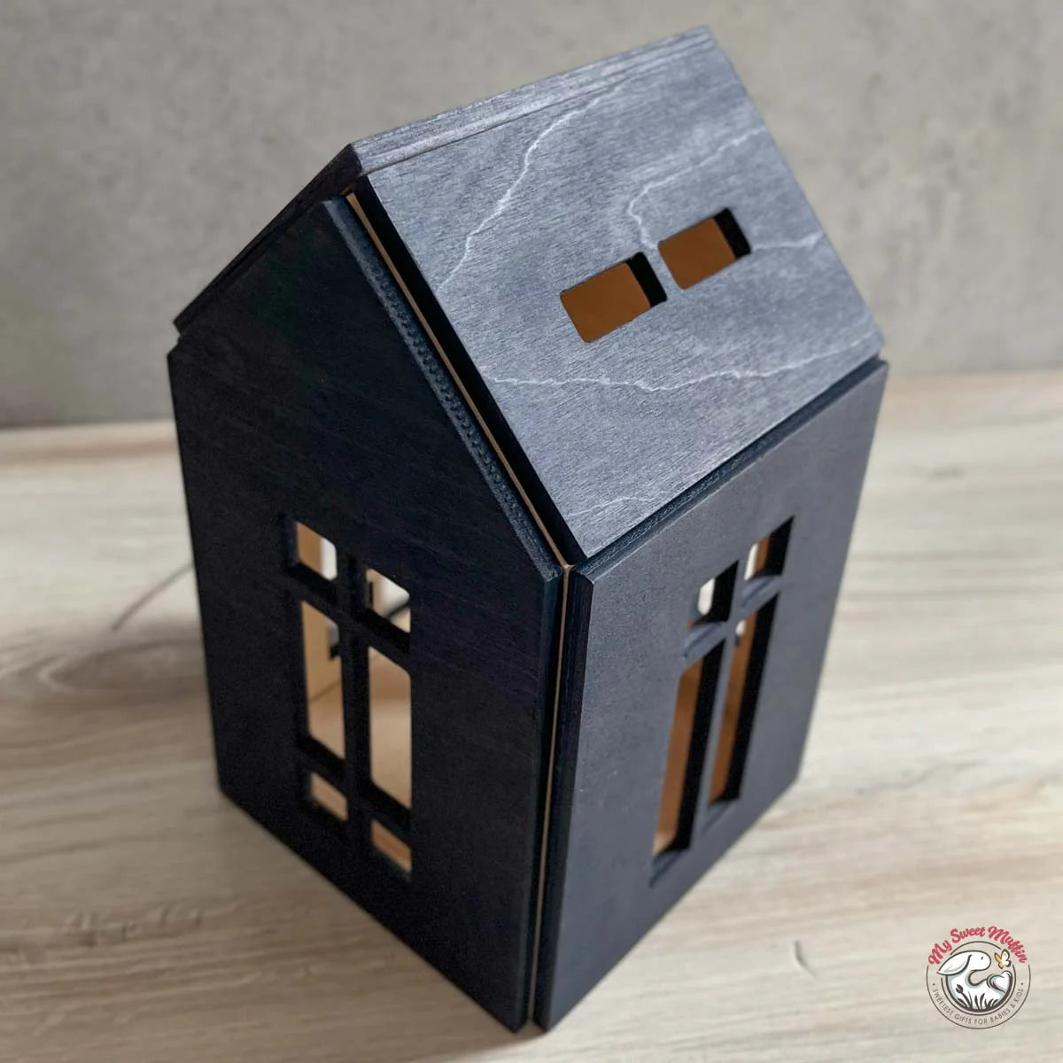 Magnetic Wooden Doll House, Medium