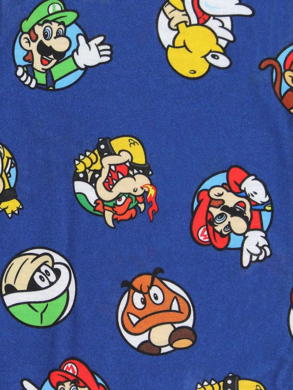 Super Mario Boys 2 Piece Shirt and Pants Pajamas Set (Little Kid/Big Kid)