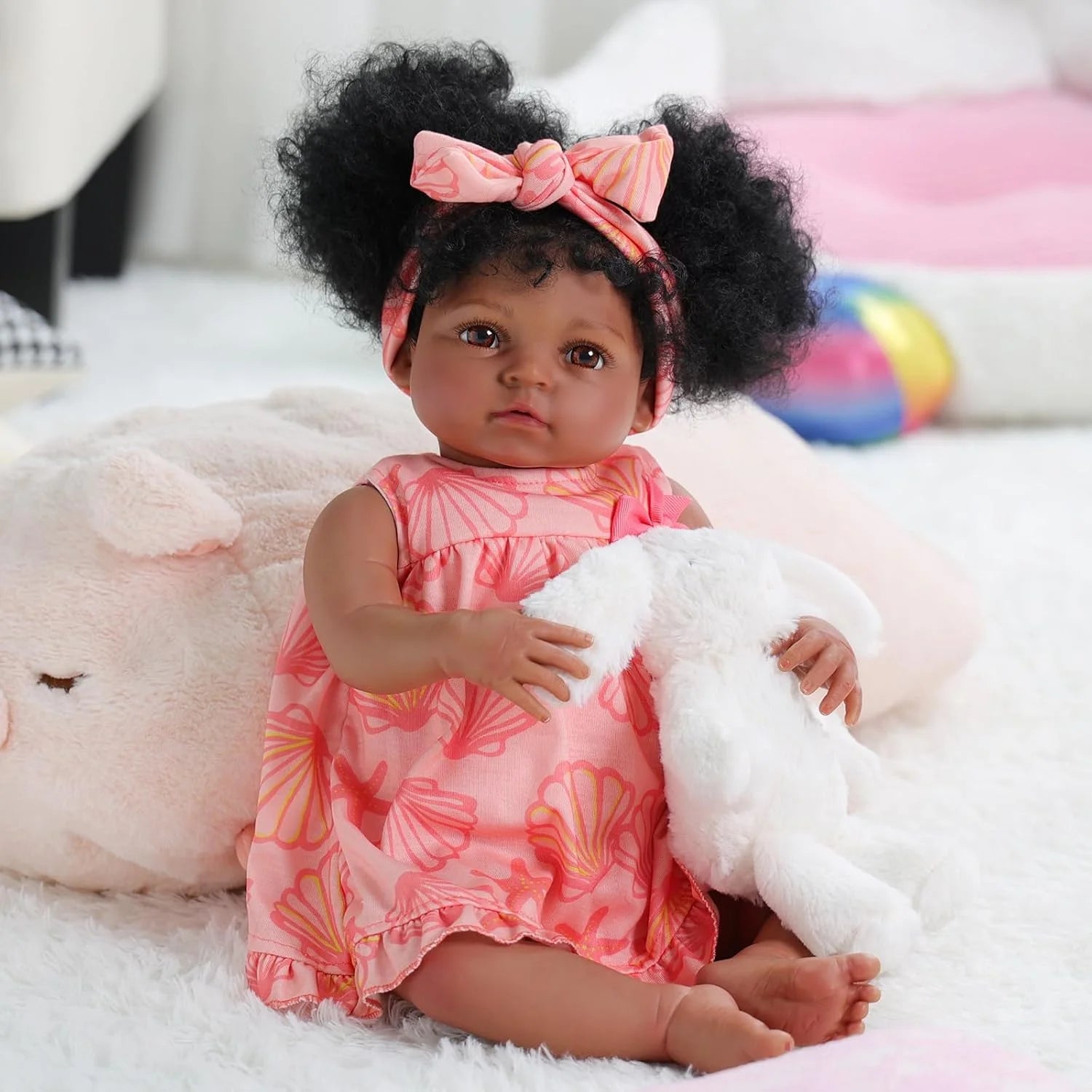 Lifelike Reborn Baby Dolls 20 Inch Newborn Baby Dolls Adorable Playful Real Life Baby Dolls with Gift Box for Kids Age 3+