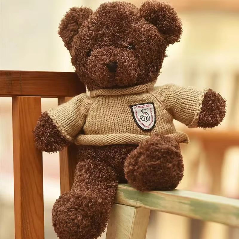 30Cm40Cm Plush Sweater Bear Toys Dolls Dolls Cute Dress up Bear Birthday Gift Soothing Sleep