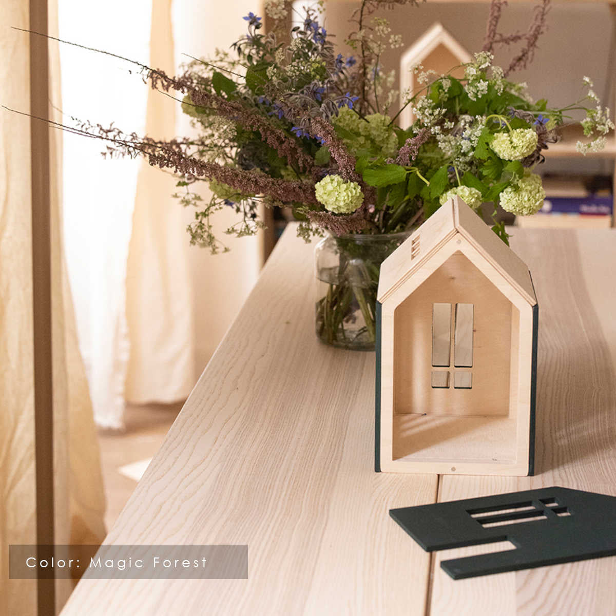 Magnetic Wooden Doll House, Large