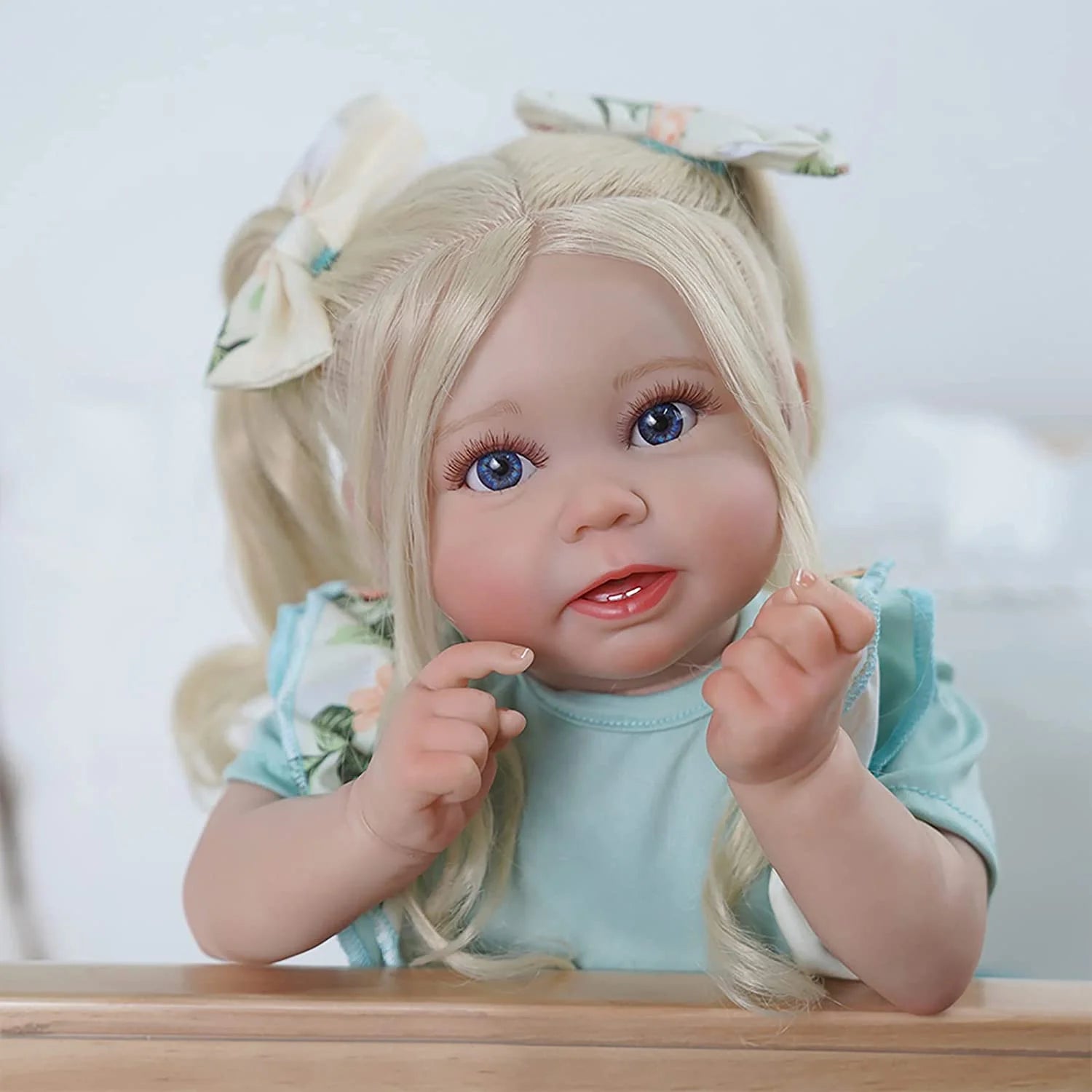 Lifelike Reborn Baby Dolls - 18'' Realistic Baby Dolls Soft Body Real Life Baby Dolls Girl with Gift Box for Kids Age