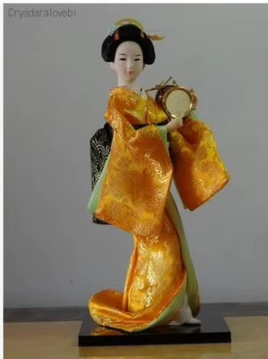 30Cm Statuette Japanese Kimono Kabuki Geisha Tang Dynasty Dolls Korean Dolls Japanese Samurai Dolls Home Decorations