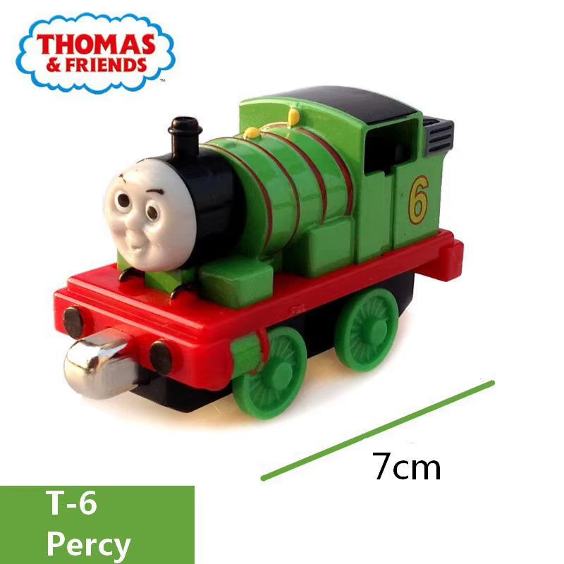 Original Thomas and Friends Lady Percy Mike Rosie Edward Donald Gorden Emily Oil Tank Truck Carriages Metal1:43Train Kids Boytoy