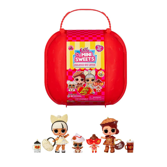 LOL Surprise Loves Mini Sweets Deluxe Series 2 with 4 Dolls, Accessories, Limited Edition Dolls, Candy Theme, Jelly Belly Theme, Collectible Dolls- Great Gift for Girls Age 4+