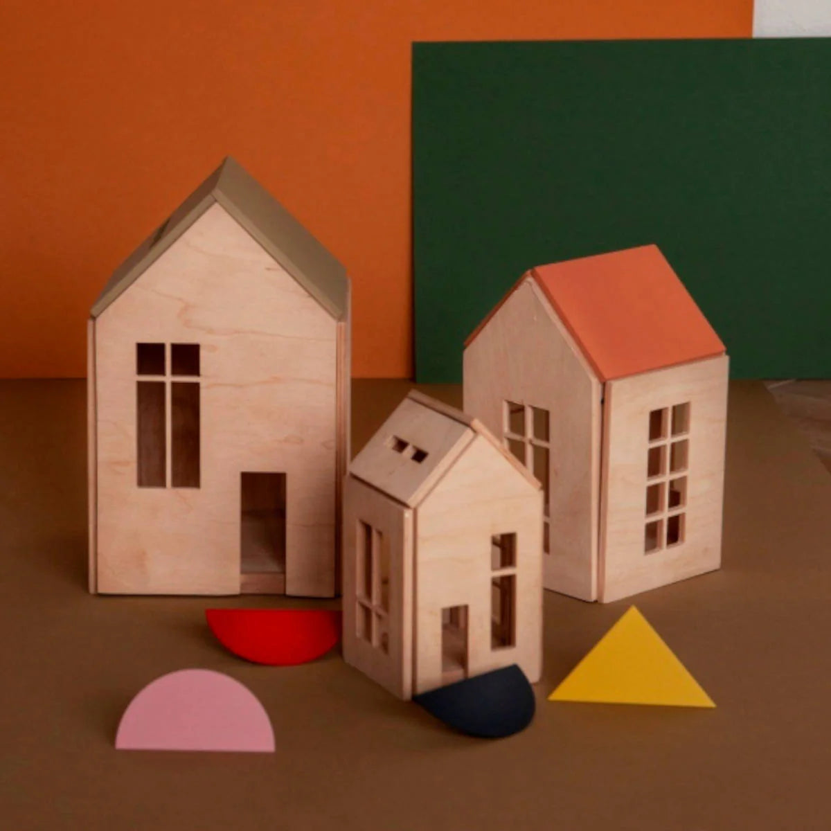 Magnetic Wooden Doll House, Large