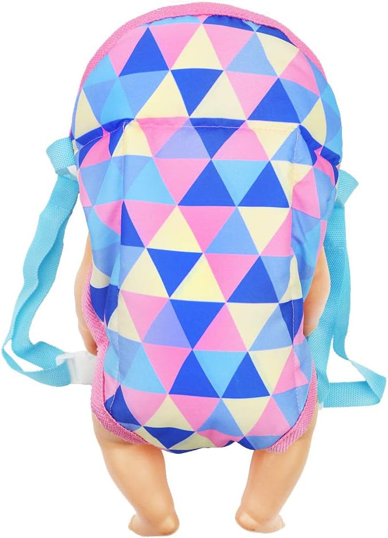 Baby Doll Carrier Doll Backpack Carrier for American Dolls 15 Inch to 18 Inch Dolls