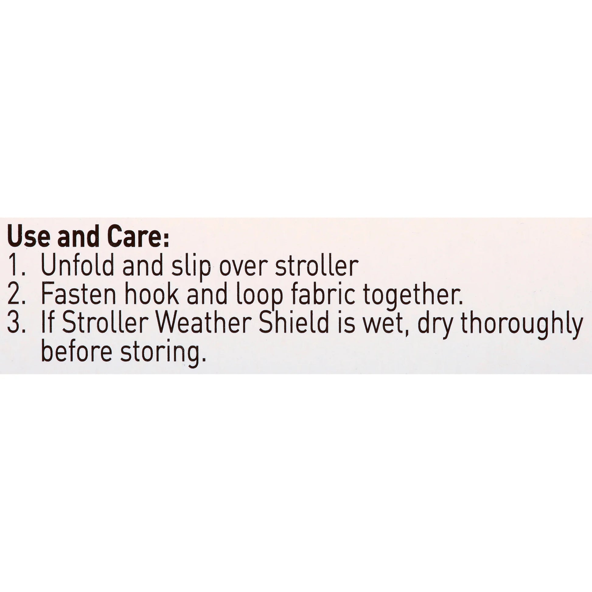 ® Strollerbuddy® Weather Shield, Clear