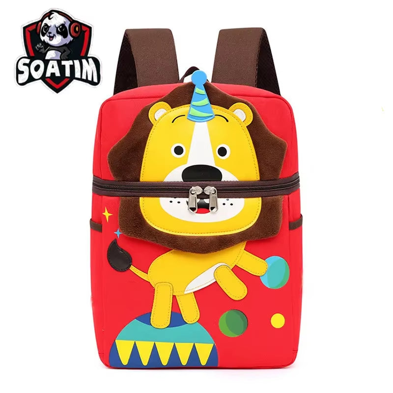 Cartoon Animal Baby Girls Boys Backpacks High Quality Kindergarten Dinosaur Schoolbag Kids Cute Backpack Children School Bags