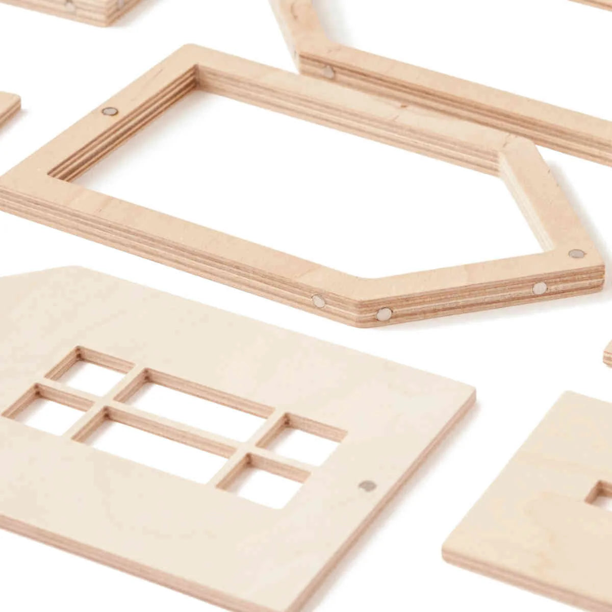 Magnetic Wooden Doll House, Large
