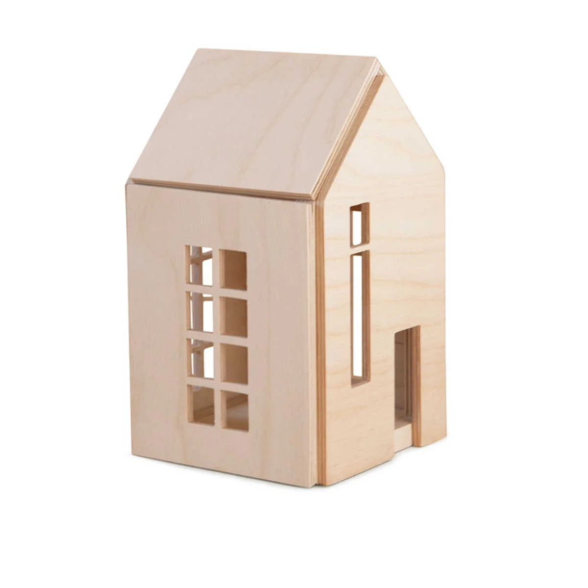 Magnetic Wooden Doll House, Medium