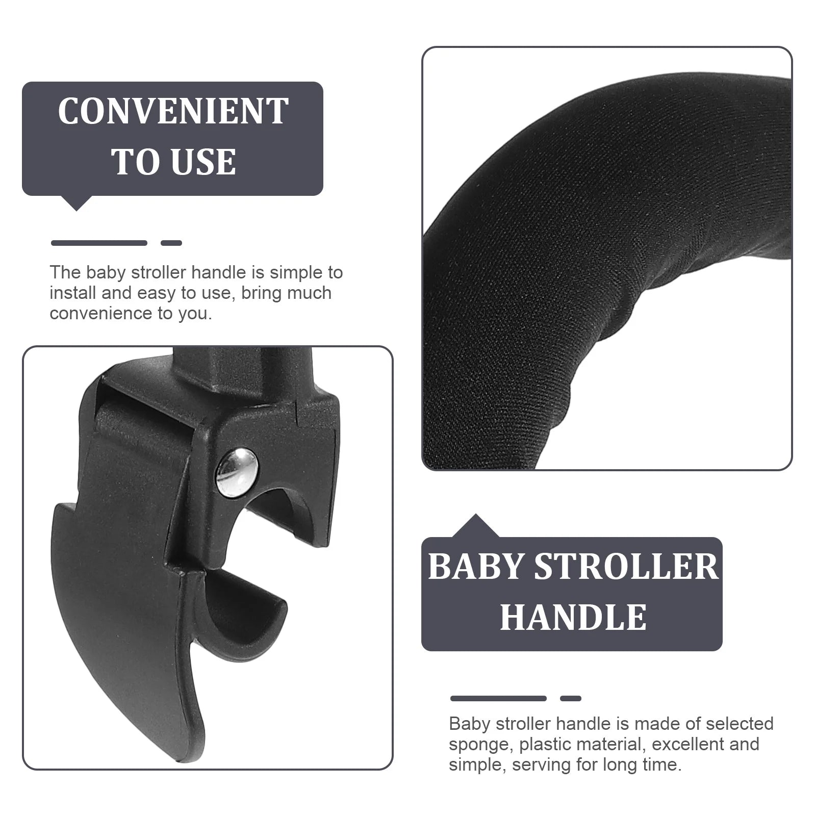 Baby Stroller Armrest Toddler Stroller Handle Baby Stroller Crossbar Stroller Adjustable Handle