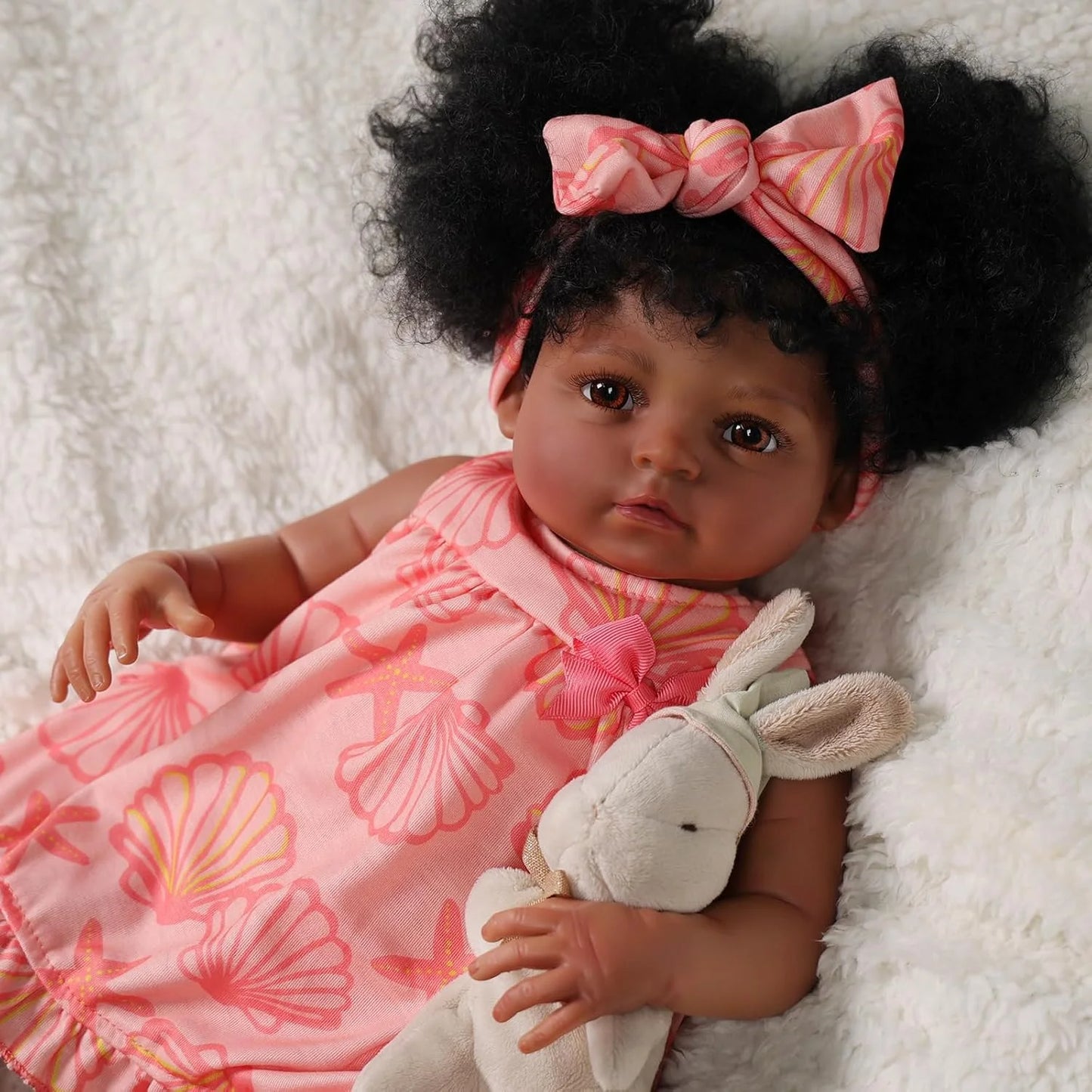 Lifelike Reborn Baby Dolls 20 Inch Newborn Baby Dolls Adorable Playful Real Life Baby Dolls with Gift Box for Kids Age 3+