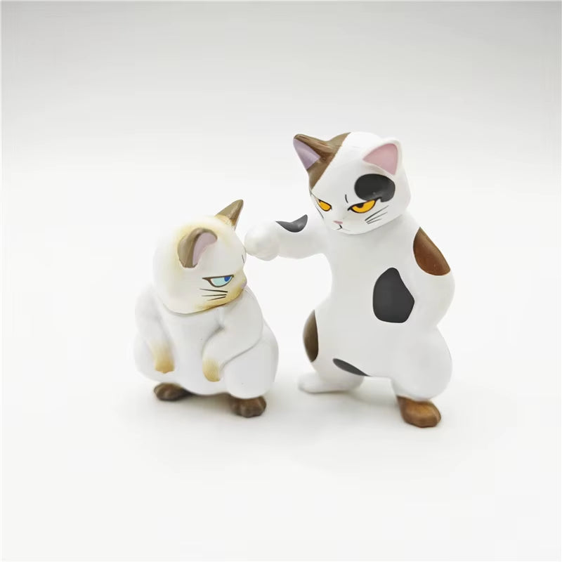 New Cat Blind Box Fierce Cat Figure Toys Kittens Dolls Blind Bag Decoration Kids Christmas Gift