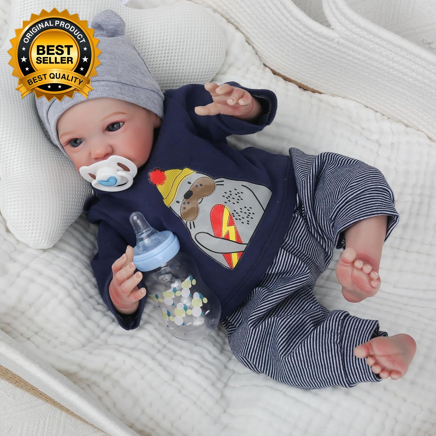Realistic Reborn Baby Dolls Boy1 Lifelike Newborn Baby Dolls Handmade Real Life