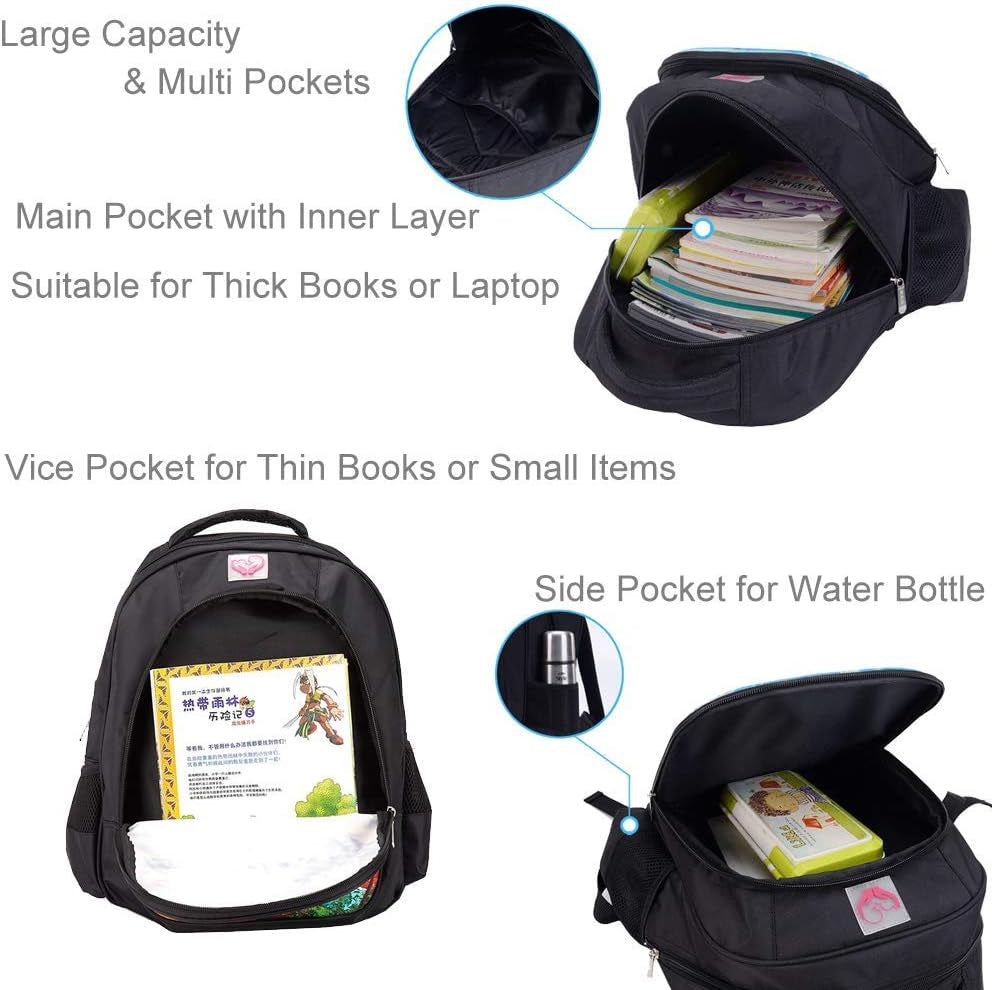 Dragon Backpack for Boys School Kids Bookbag (26L)