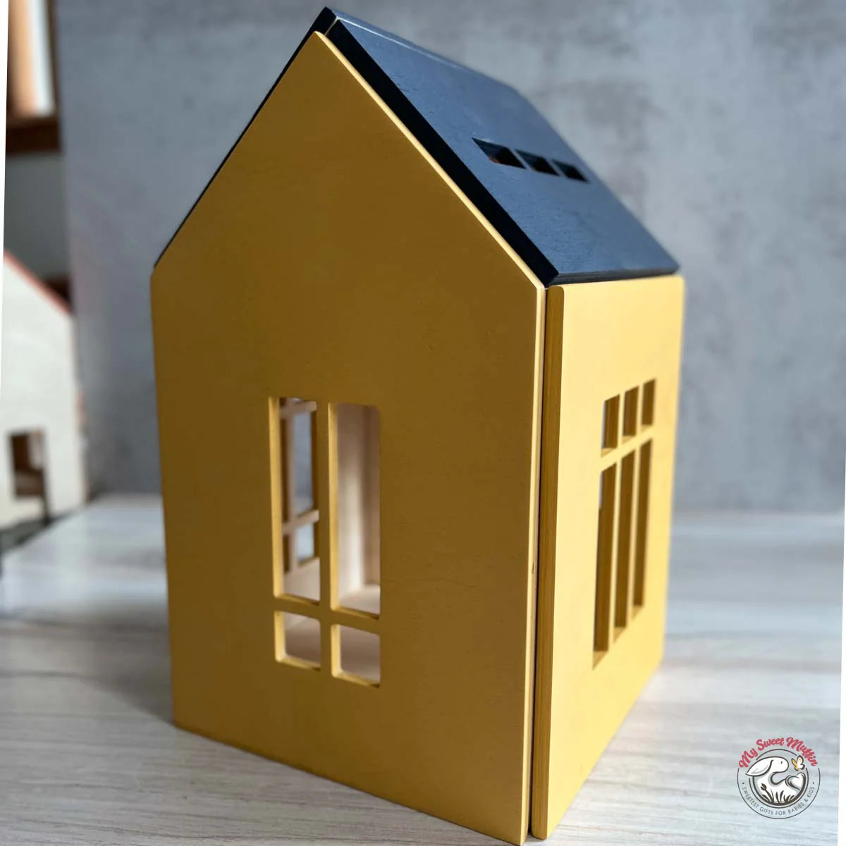 Magnetic Wooden Doll House, Large