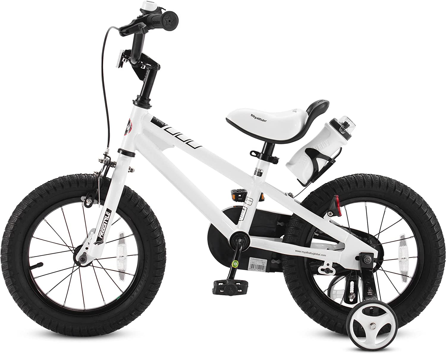 Kids Bike EZ Freestyle Training Free Balance to Pedal Easy Learning Bicycle, 12-18 Inch for Toddlers to Big Kids