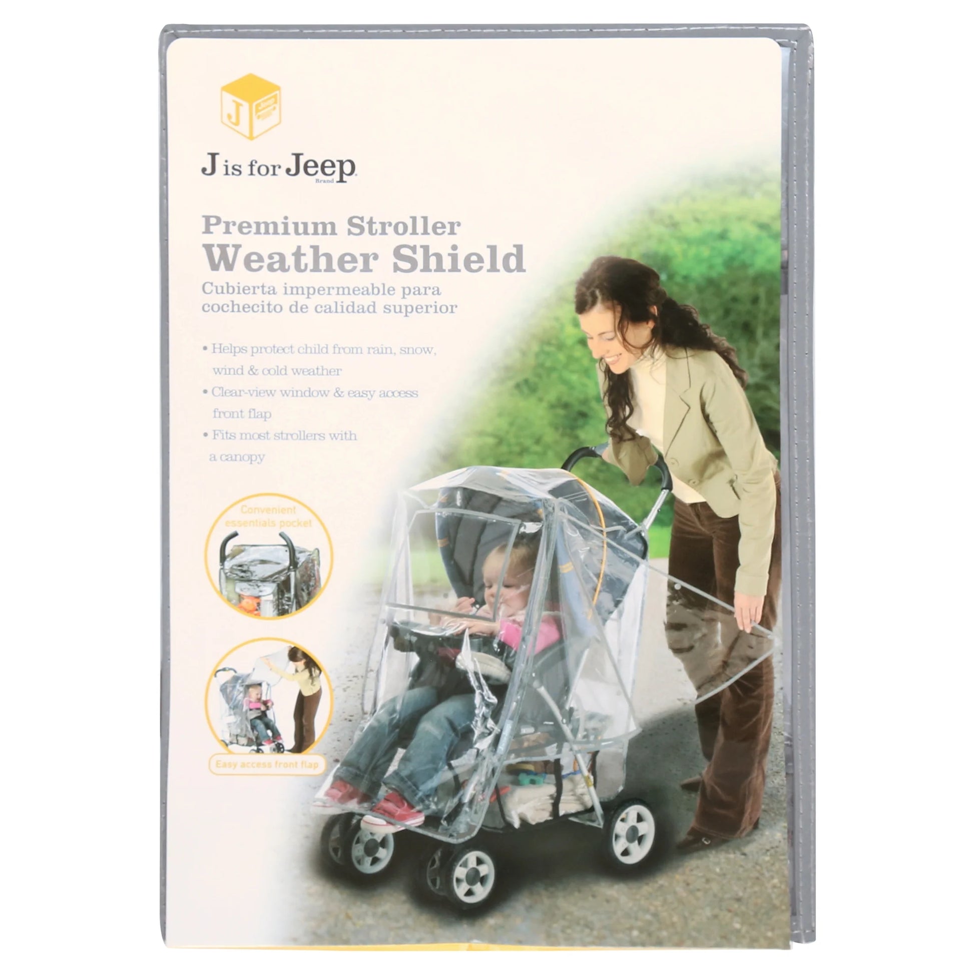 Premium Stroller Weather Shield, Clear